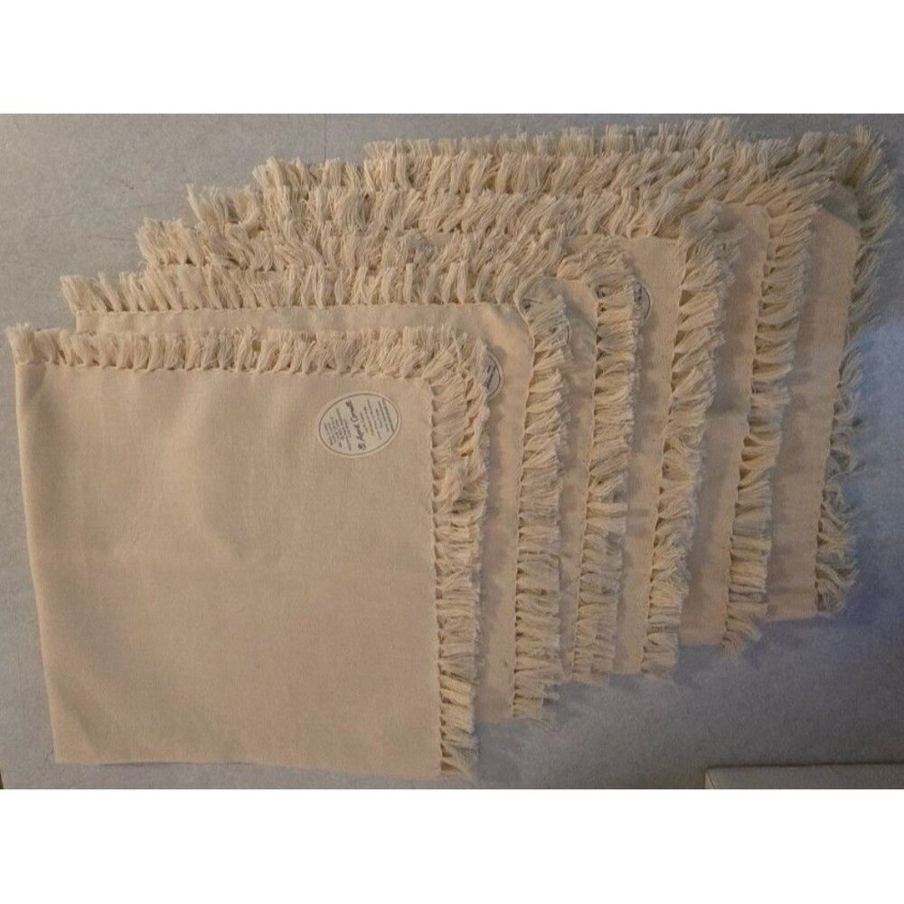New...April Cornell 100% Cotton Set 100% Cotton Napkins